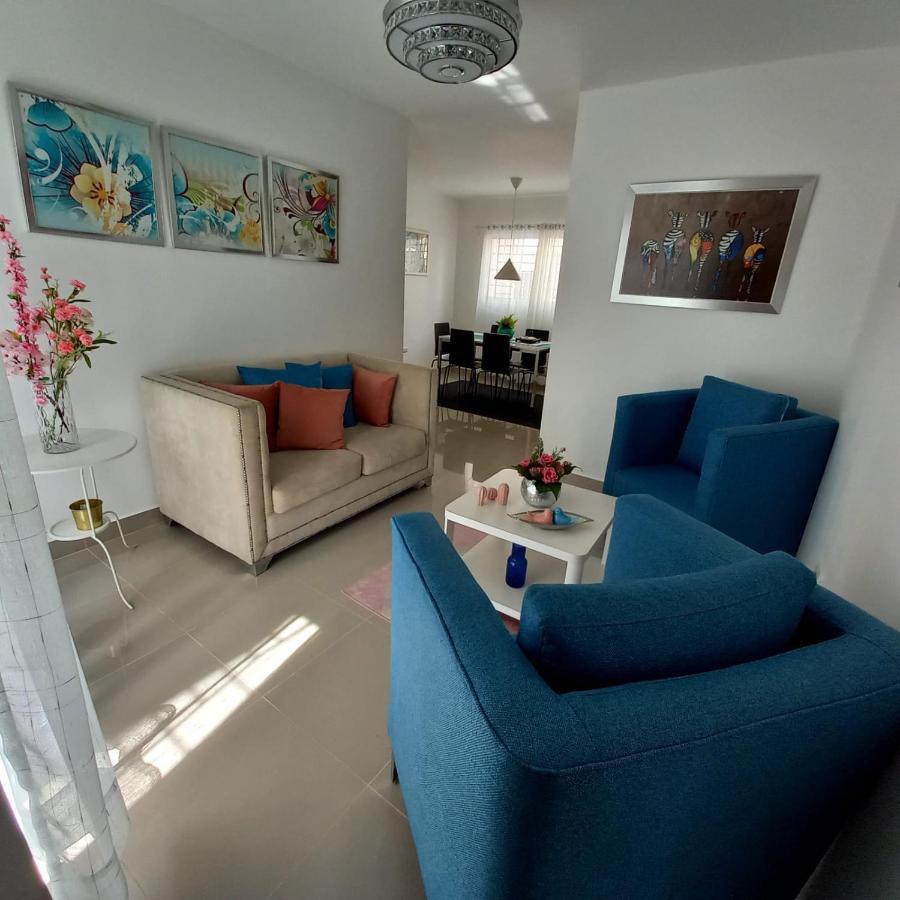 Confortable Apartamento De 3 Tres Habitaciones, Con Hermosa Vista De Area Verde, Ademas De Piscinas Y Juegos Infantiles En Area Recreativa Сантьяго-де-лос-Кабальерос Экстерьер фото